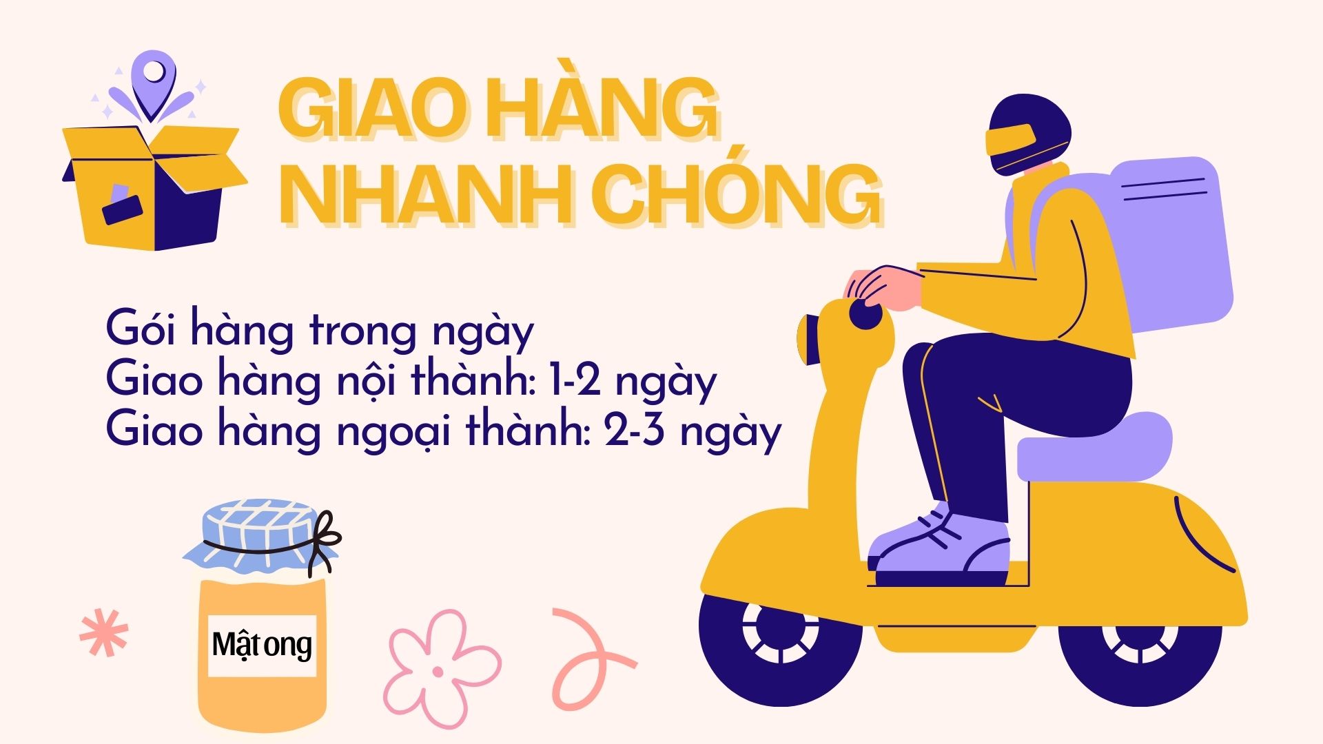 Giao hàng nhanh chóng